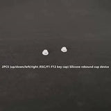 Replacement Keyboard Arrow Keys Silicone Rebound Cup Mechanism Compatible With Macbook Pro/Air Model A2141 A2251 A2289 A2179 A2337 A2338 A2442 A2485 M1 Pro/Max 2019-2024 Keyboard