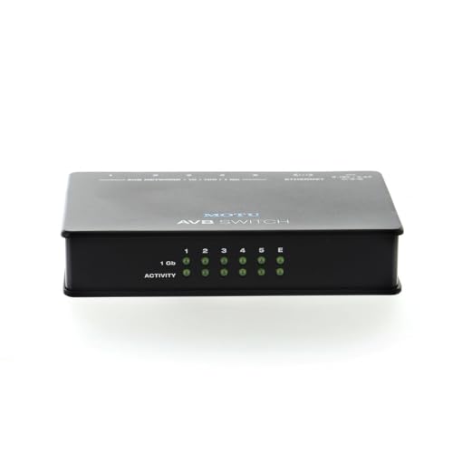Avb Switch - 5-Port Audio Video Bridging Switch