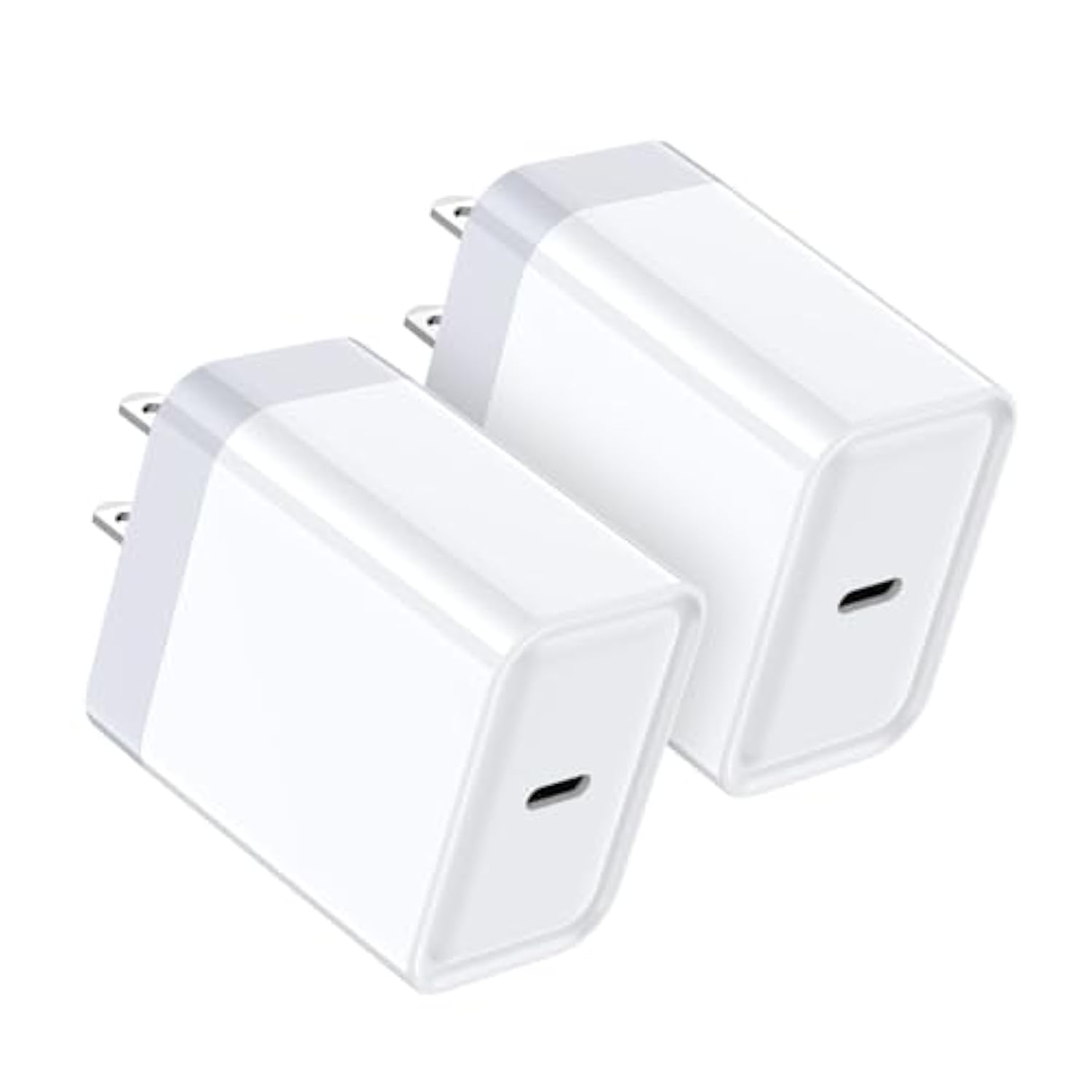 Usb C Fast Charger Block Type C Charging Block 2-Pack 20W For Samsung Galaxy S25 Ultra S25 Edge Plus S25 A17 A36 A16 5G A15 A35 A25 Z Fold Flip 7 6, C Port Android Charger Usbc Wall Plug Phone Charger