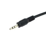 3Pcs 3.5Mm 1/8" Stereo Male Plug To Rj45 Female Extender Over Cat5/Cat6 Socket