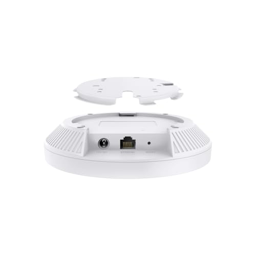 Omada Wifi 7 Wireless Access Point - Be5000 Dual Band, 2.5G Port, Poe+ Or Dc Powered, Adapter Not Included, 5Yr , Captive Portal, Mesh, Wpa3, Roaming, Business Wifi Experience(Eap723)