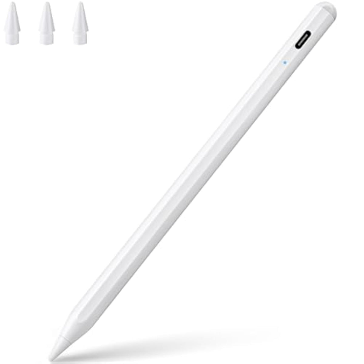 Stylus Pen For Ipad, Active Pencil With Quick Charge, Palm Rejection Tilt Sensor, Magnetic Pen Compatible With 2018-2025 Ipad Pro 13 M4 /11"/12.9"/10/9/8/7/6,Ipad Mini 5/6,Ipad Air3/4/5/M2/M3