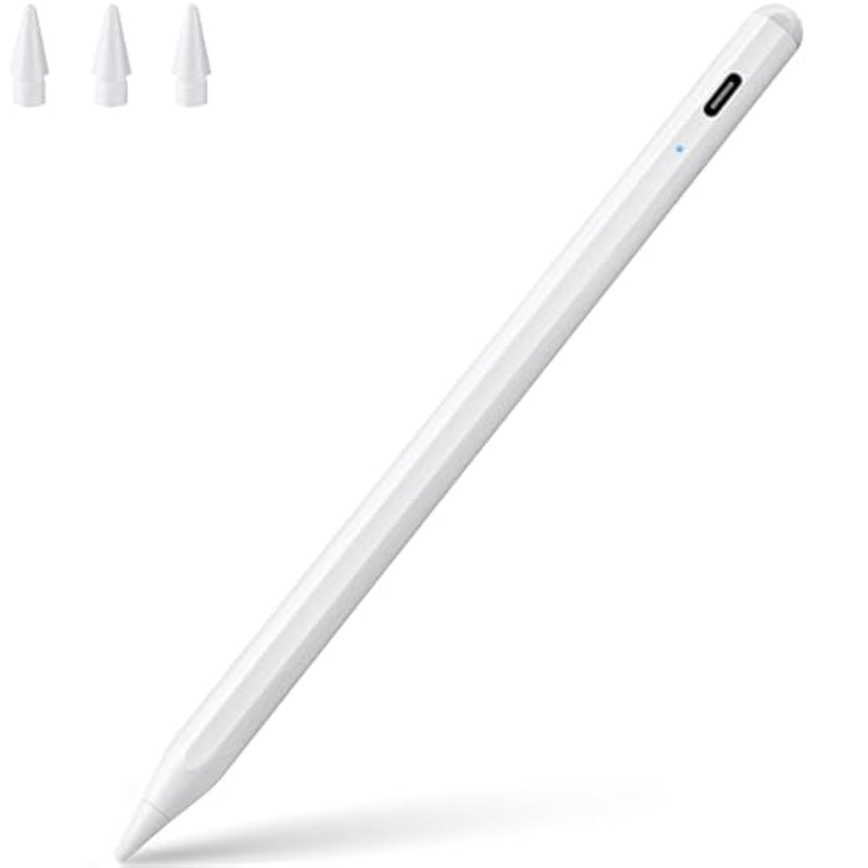 Stylus Pen For Ipad, Active Pencil With Quick Charge, Palm Rejection Tilt Sensor, Magnetic Pen Compatible With 2018-2025 Ipad Pro 13 M4 /11"/12.9"/10/9/8/7/6,Ipad Mini 5/6,Ipad Air3/4/5/M2/M3
