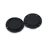 12Pcs Magnetic Clothes Buttons Black Hidden Coat Button Nylon Windbrea