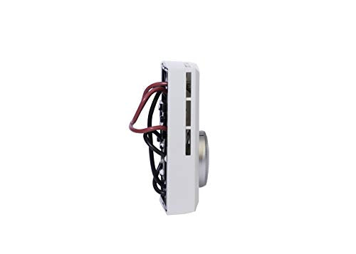Double Pole Mechanical Wall Thermostat For Electric Heaters (Model: T522-W), 22 Amp, White