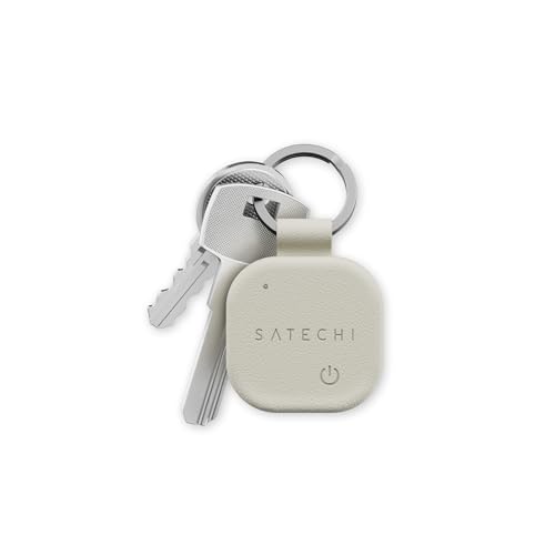 Findall Keychain With Find My, Wireless Rechargeable, Location Tracker, Left-Behind Alerts, Loud Audible Chime, Works With Iphone, Ipad, Mac Sand