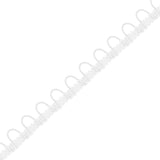 White Braid Trim With Elastic Button Loops - Button Elastic Loop For S