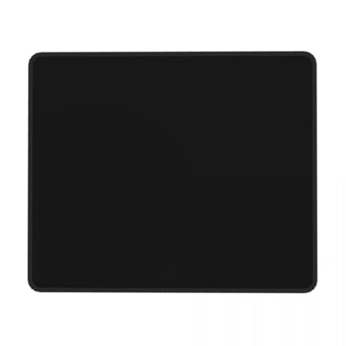 Custom Mouse Pad Personalized Add Your Own Picture Text, Anti-Slip Rubber Based Easy To Clean For Mousepad, Pureblack 10"X12"