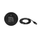 15W Qi Certified Wireless Charger Pad with USB Cable Fast Charging for iPhone Samsung LG Black
