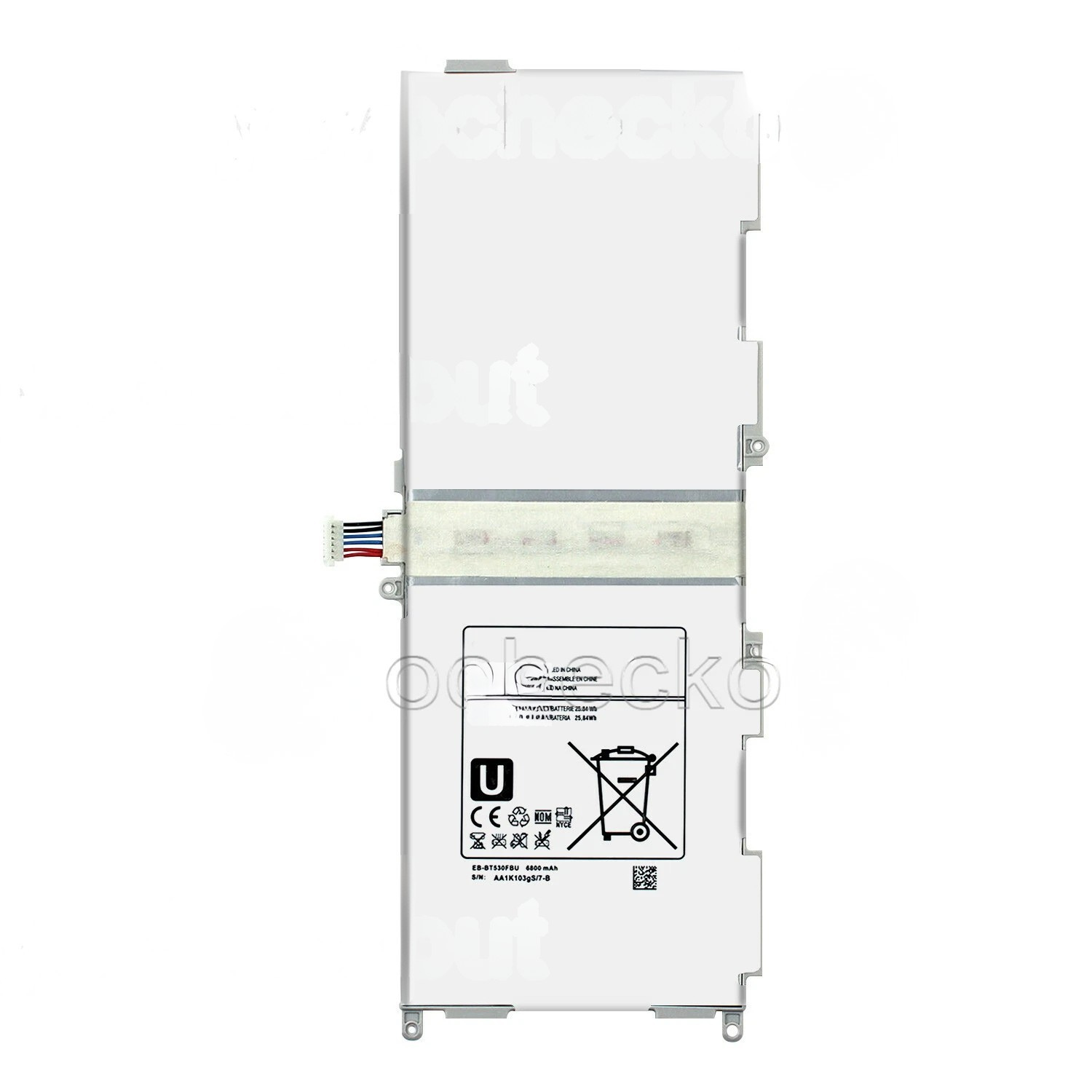 Samsung EB-BT530FBE Battery 6800mAh 25.84Wh Genuine Replacement Tablet Battery
