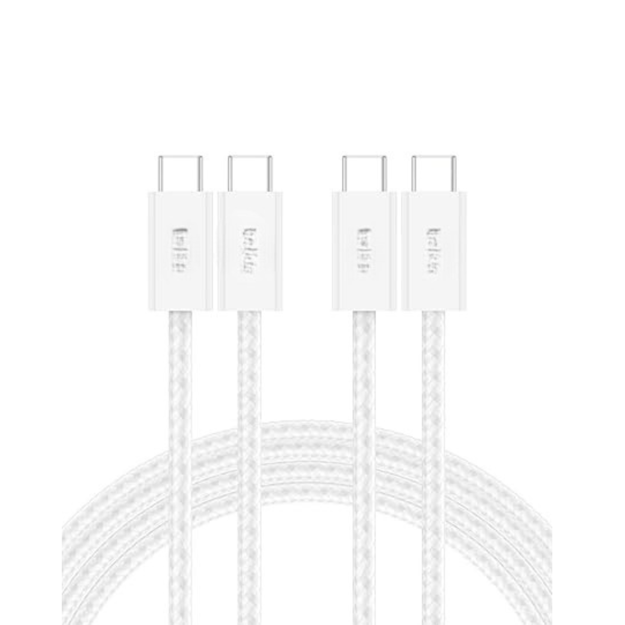 2 Pack 6.6FT USB C to USB C 60W Fast Charging Cable for iPhone Samsung Pixel iPad