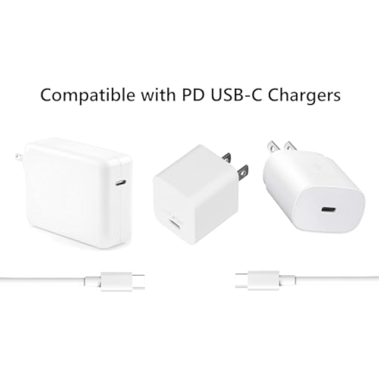 6Ft Long Usb C To Usb C 60W Fast Charging Cable Cord For Apple Macbook Air/Pro, Ipad Pro 13 12.9 11 Inch, Ipad Air 5 4, Mini 6, Iphone 15 16 Pro Max Plus, Pixel, Samsung, Lg, Moto, Pc, Laptop