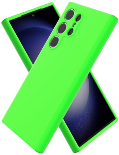 for  Galaxy S24 Ultra Silicone Case, Slim Fit Premium Liquid Silicone Shockproof Phone Cover, Upgraded Camera Protection and Microfiber