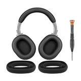 Ear Pads Cushions + Headband + Silicone Earpads Cover Protector, Replacement Kit For Ath M50, M50X, M50Xwh, M50Xbt, M50Xbt2, M50S/Le Headphones, Replacement Repair Part (Black)