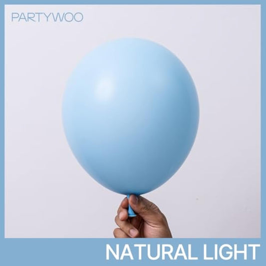 Light Blue Balloons 140 Pcs Different Sizes Of 18 12 10 5 Inch Baby Pastel Sky Aqua Blue Balloon Arch Kit Garland For Graduation Baby Shower Gender Reveal Birthday Party Decorations Blue-Y4