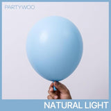 Light Blue Balloons 140 Pcs Different Sizes Of 18 12 10 5 Inch Baby Pastel Sky Aqua Blue Balloon Arch Kit Garland For Graduation Baby Shower Gender Reveal Birthday Party Decorations Blue-Y4
