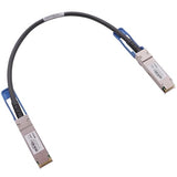 100Gbe Qsfp28 Dac Twinax Cable, 0.5 Meter 100Gbase-Cr Passive Copper Cable, Compatible For Mellanox Mcp1600-C0005, With Blue Pull Tab