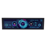 8.8 Inch Computer Secondary Screen,1920X480 Lcd Display,Pc Temperature Monitor,Computer Case Temperature Screen,Computer Secondary Display,Cpu Gpu Monitor