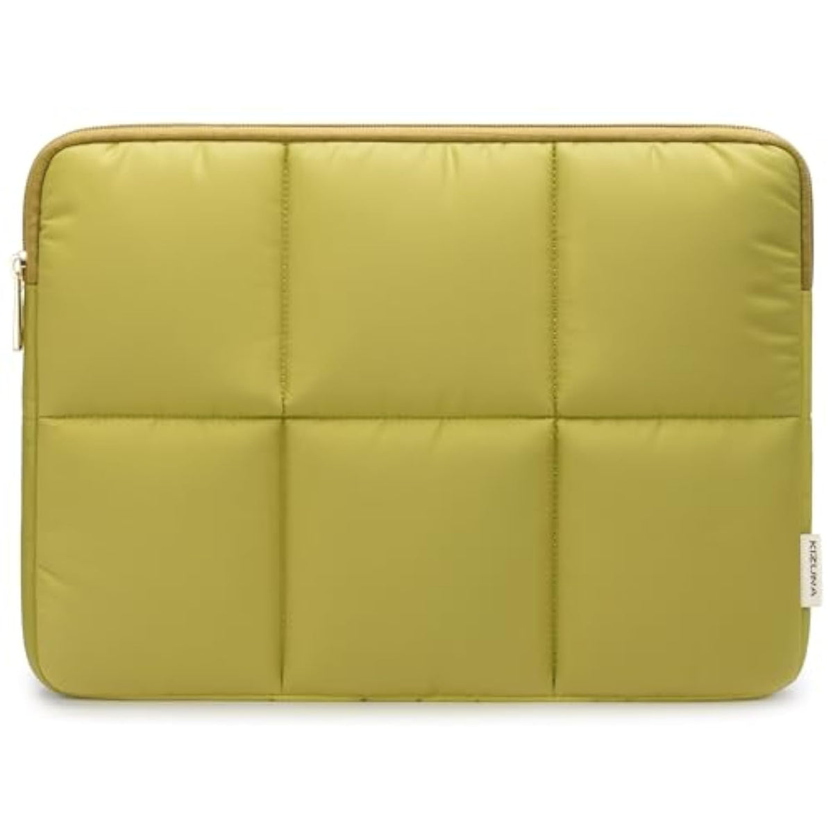 Puffy Laptop Sleeve 13 Inch Computer Case For Macbook Air 13 Pro 14 /Ipad Air Pro 13/Ideapad Flex 5 Gen 8 14"/Yoga Slim 7I Carbon/Thinkpad X1 Carbon/14 Thinkpad T14,Green