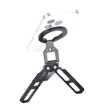 MPH-01 Magnetic Pocket Phone Tripod Foldable Compatible with Magsafe for iPhone 17/16/15/14/13/12 Plus Pro Max Series, Cell Phone Tripod Mount Handle
