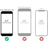 OtterBox + Pop Symmetry Series Case for iPhone SE (3rd & 2nd gen) & iPhone 8/7 (Only - Not Plus) - Non-Retail Packaging - Berry Flow