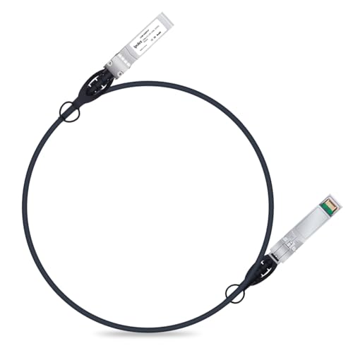 1.25G Sfp Twinax Cable, Gigabit Direct Attach Copper(Dac) Passive Cable, 0.5M (1.64Ft), For Cisco Sfp-H1Gb-Cu0.5M, Ubiquiti, Fortinet, Netgear, D-Link, Supermicro, And More