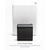 Mophie GaN 30W USB C Charger Block - Fast Wall Charger for iPhone, iPad, Samsung Galaxy, Google Pixel, and More - Compact, Foldable Prongs, Eco-Friendly, Black