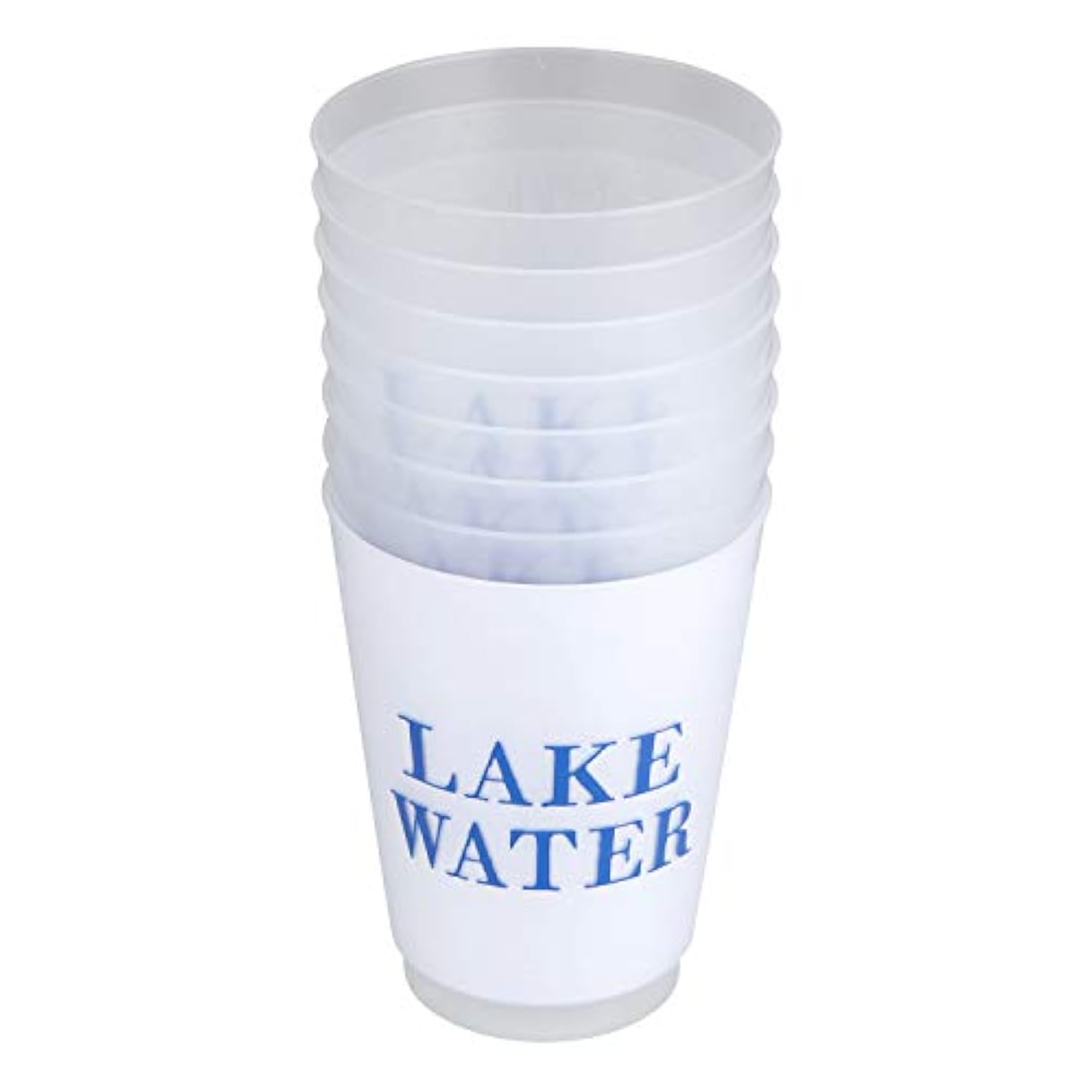 Santa Barbara Design Studio Face to Face Frost Flex Cups - Lake Water (Pack of 8)