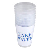 Santa Barbara Design Studio Face to Face Frost Flex Cups - Lake Water (Pack of 8)