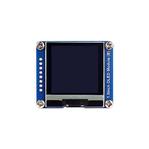 1.5 Inch Oled Display Module For Raspberry Pi Arduino Stm32 Spi / I2C Communication 128×128 Black/White Display Color Embedded Sh1107