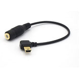 10Pin Mini Usb To 3.5Mm Microphone Mic Adapter Cable Cord For Gopro Hero 4/3/3+ Camera Mini Usb Plu