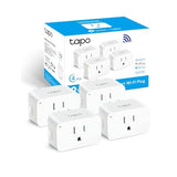 Tp-Link Smart Plug Mini 15A, Smart Home Wi-Fi Plug, Super Easy Setup, Compatible With Alexa & Google Home, No Hub Required, Ul Certified, 2.4G Wifi Only, White, P105(4-Pack)