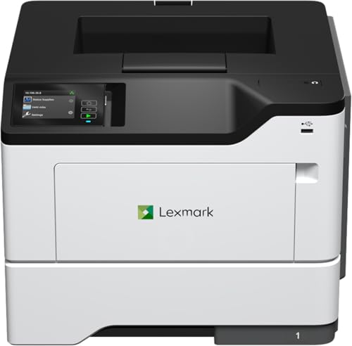 Ms631Dw Monochrome Laser, Duplex (2-Sided) Printing: Integrated Duplex, Print Speed: Up To 50 Ppm, Energy Star, 2.8 Inch (7.2 Cm) Color Touch Screen (38S0400)