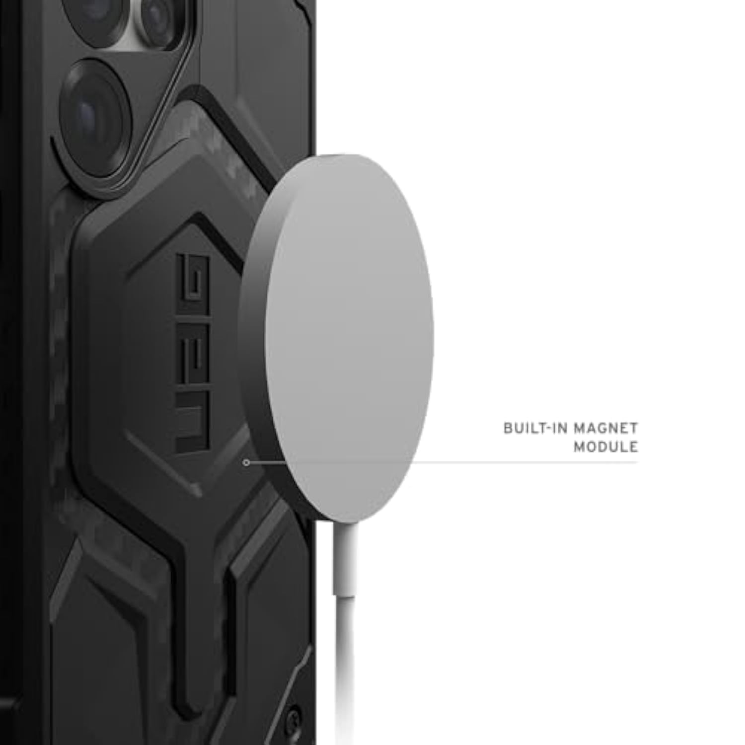 Uag For Samsung Galaxy S25 Ultra Case 6.9" Monarch Pro - Compatible With Magnetic Charging Premium Rugged Military Drop Tested Protective Cover, Carbon Fiber