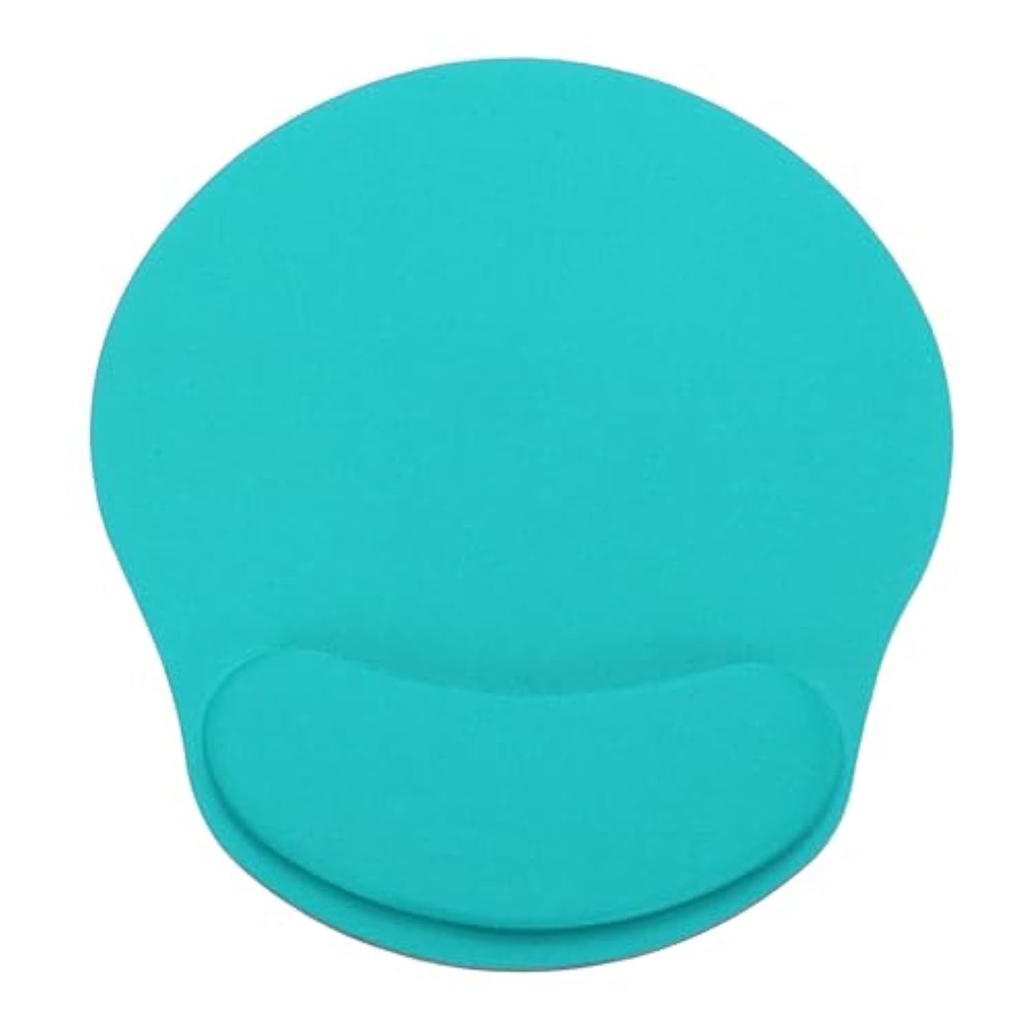 Ergonomic Mouse Pad, Gel Mouse Pad With Wrist Rest Support Memory Foam Computer Mat With Non-Slip Base For Office Computer Laptop Keyboard Home Cafe, White/Blue