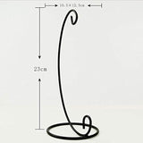 Set Of 6 Christmas Ornament Display Stands Holder Hooks Hanging Lantern Candle Glass Bauble Sphere Tree Plant Light Candle Easter Egg Ball Wedding Decoration 9'