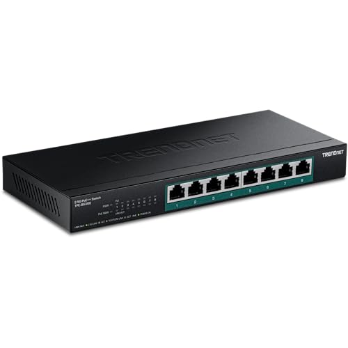 8-Port 2.5G Poe++ Switch, Tpe-Bg380, 8 X 2.5Gb Poe++ Ports, 230W Poe Power Budget, 40Gbps Switching Capacity, Ndaa + Taa Compliant, Protection
