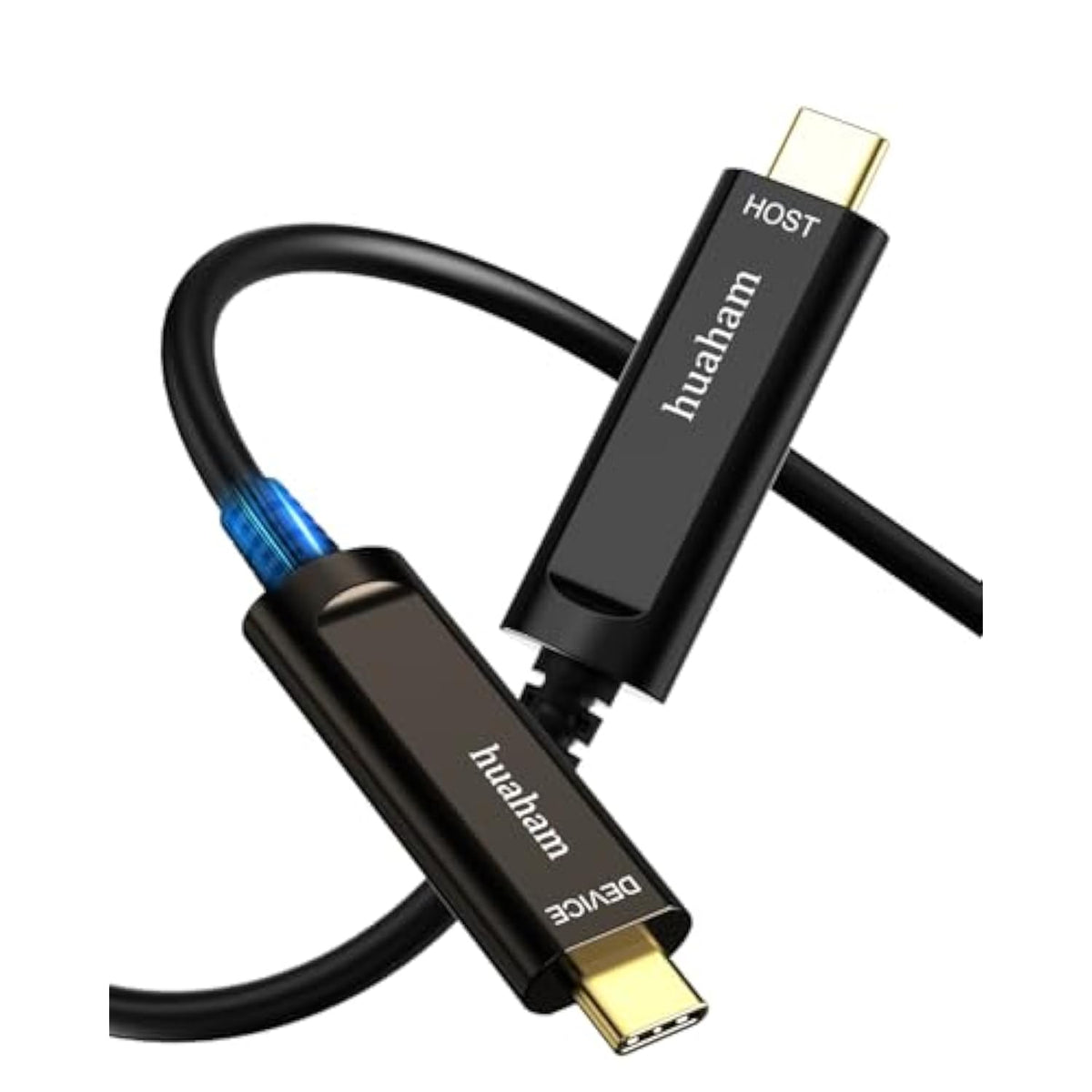 Fiber Optic Usb C To Usb C Cable 15M/50Ft Long Distance Transmission Slim Usb