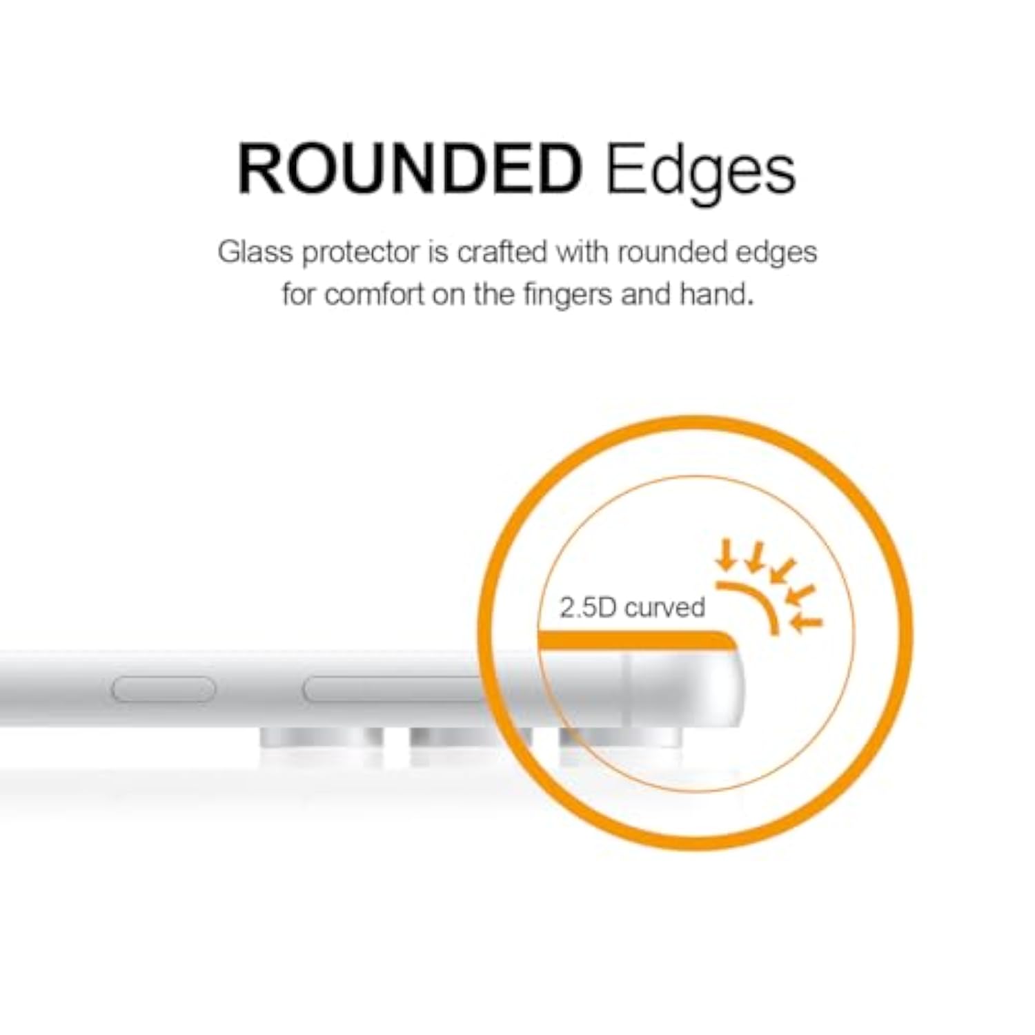 (2 Pack) Designed For Samsung Galaxy A35 5G Tempered Glass Screen Protector, Anti Scratch, Bubble Free