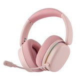 X Aula G7 Pro Wireless Gaming Headset, Dual Mode BT5.3 & 2.4GHz, 7.1 Surround Sound, 80+ Hour Battery, RGB Light, with Noise Canceling Mic for PS5,