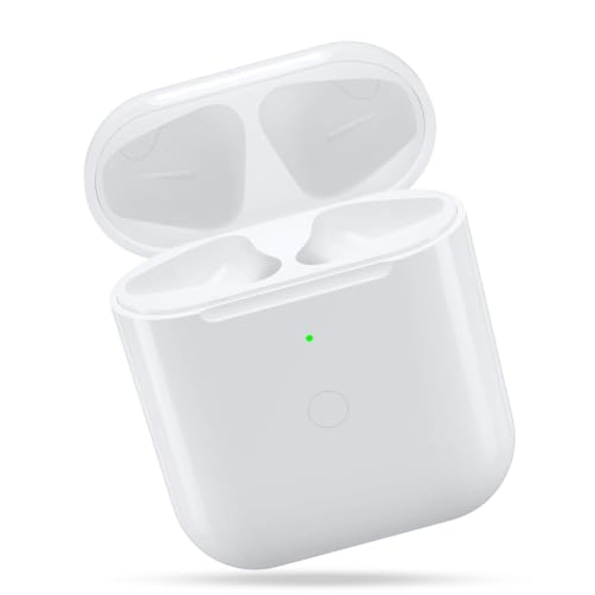 Replacement Charging Case For Airpod 1St 2Nd Charging Case, Air Pods Charging Case Only With Bluetooth Pairing Sync Button(Replacement A1938 And A1602)