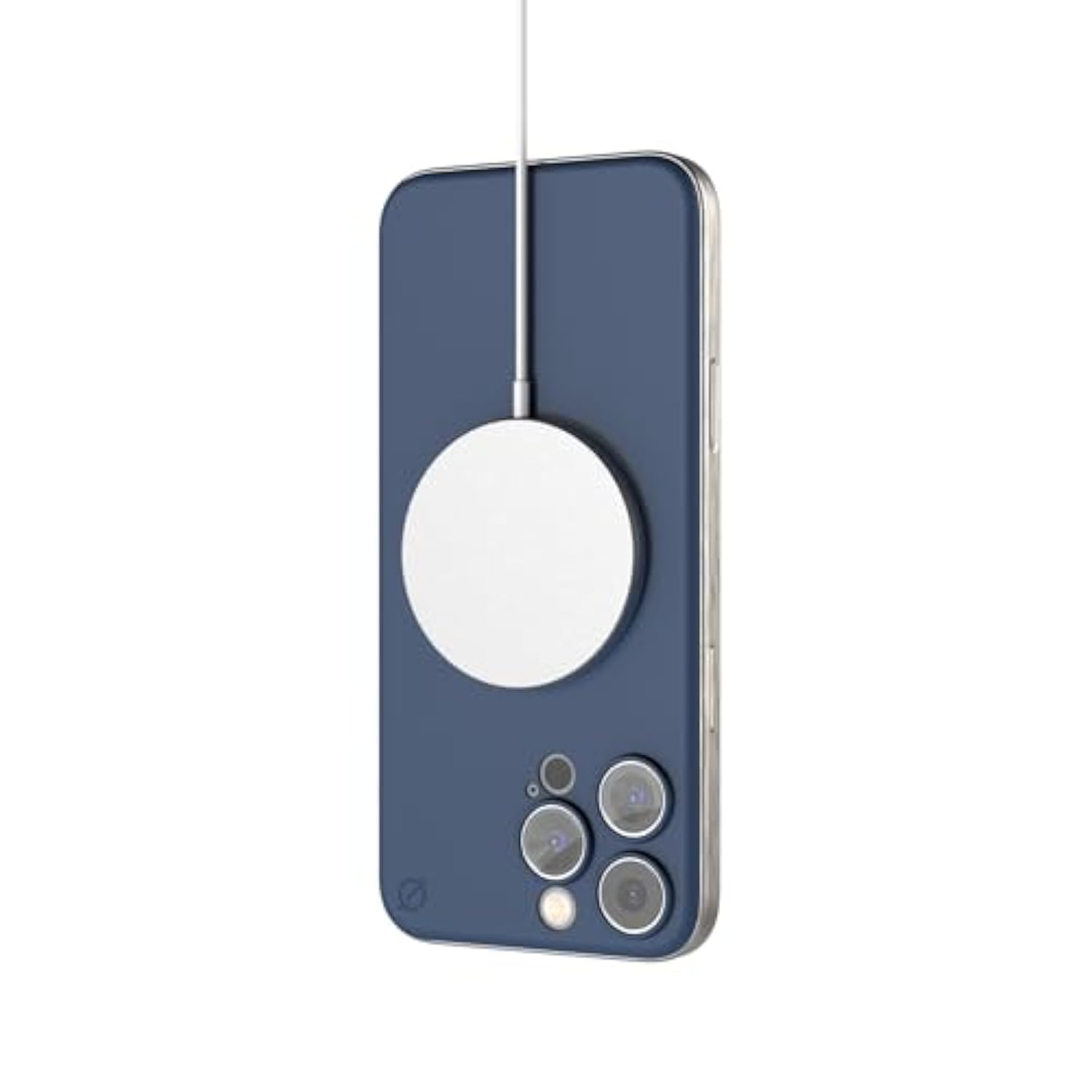 For Iphone 16 Pro Max Case Magnetic Soft Snap, Compatible With Magsafe, Ultra Thin Slim-Fit, 100% Recycled Materials, Phone Case For Iphone 16 Pro Max (6.9") - Navy