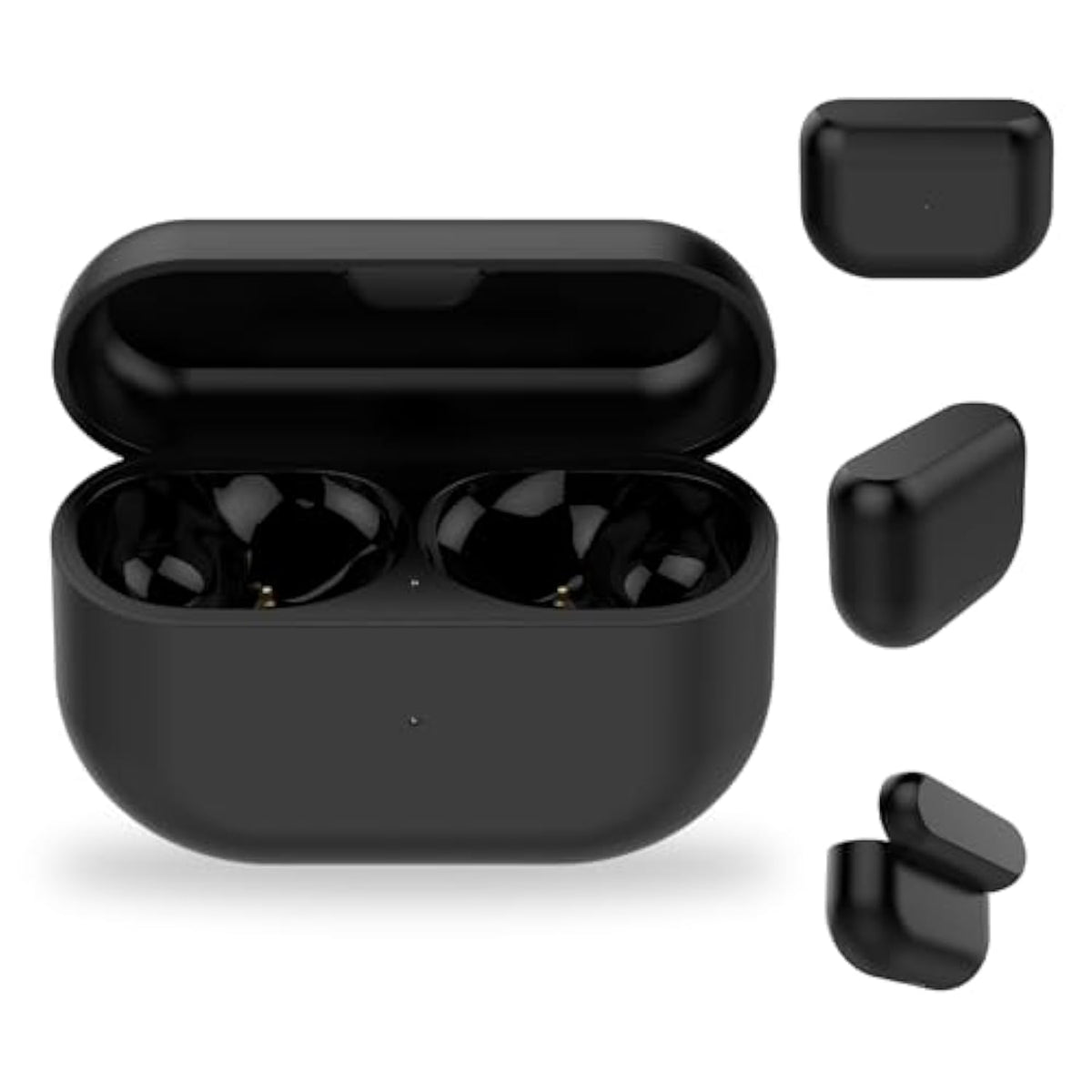 Charging Case Replacement Compatible With Jabra Elite10 And Jabra Elite 10 Gen 2 (Black)