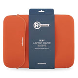 RadioShack Laptop Sleeve, 15.6 Inch, Reversible Slim Laptop Carrying Case Provides Versatile Protection for 15.6-Inch Laptops and Tablets with Capacity for Multiple Devices, Gray