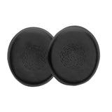 kwmobile Ear Pads Compatible with Jabra Evolve 2 55 / Evlove 2 50 Earpads - 2X Replacement for Headphones - Black