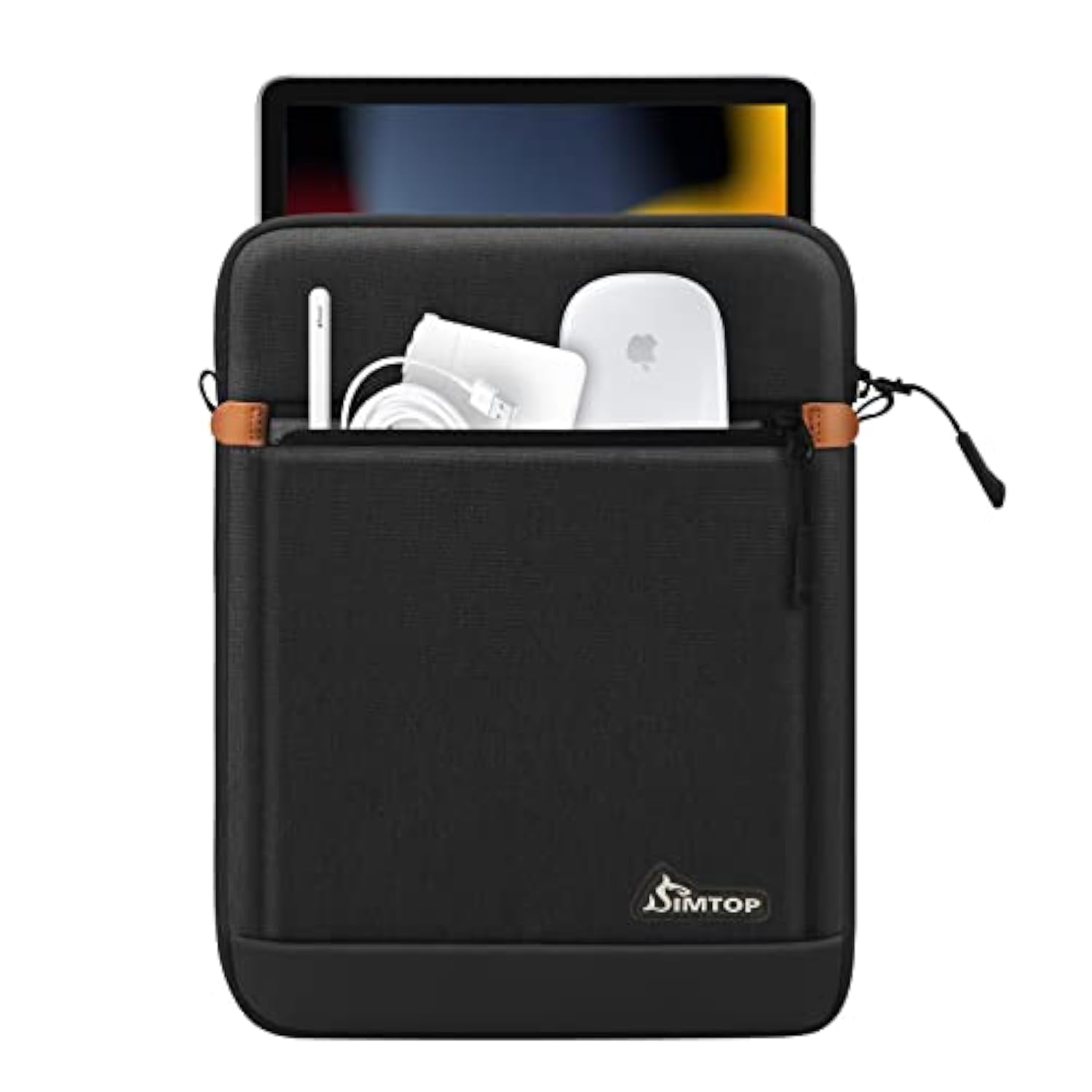 12.9–13 Inch Tablet Sleeve, Compatible With Ipad Pro 13-Inch/12.9-Inch, Galaxy Tab S9 Fe+ 12.4 / S9 Fe 10.9, Ykk Zippers, Detachable Strap, Hidden Handle