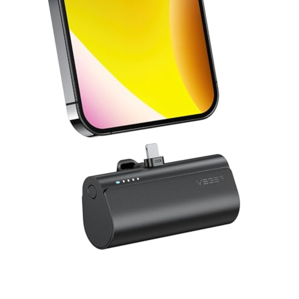 Mini Portable Charger For Iphone, 5000Mah 20W Pd Fast Charging Battery Pack, Cordless Portable External Backup Charger For Iphone 13, 12, 11, 8, 7, Xr, Xs Max, Pro Max, Airpods