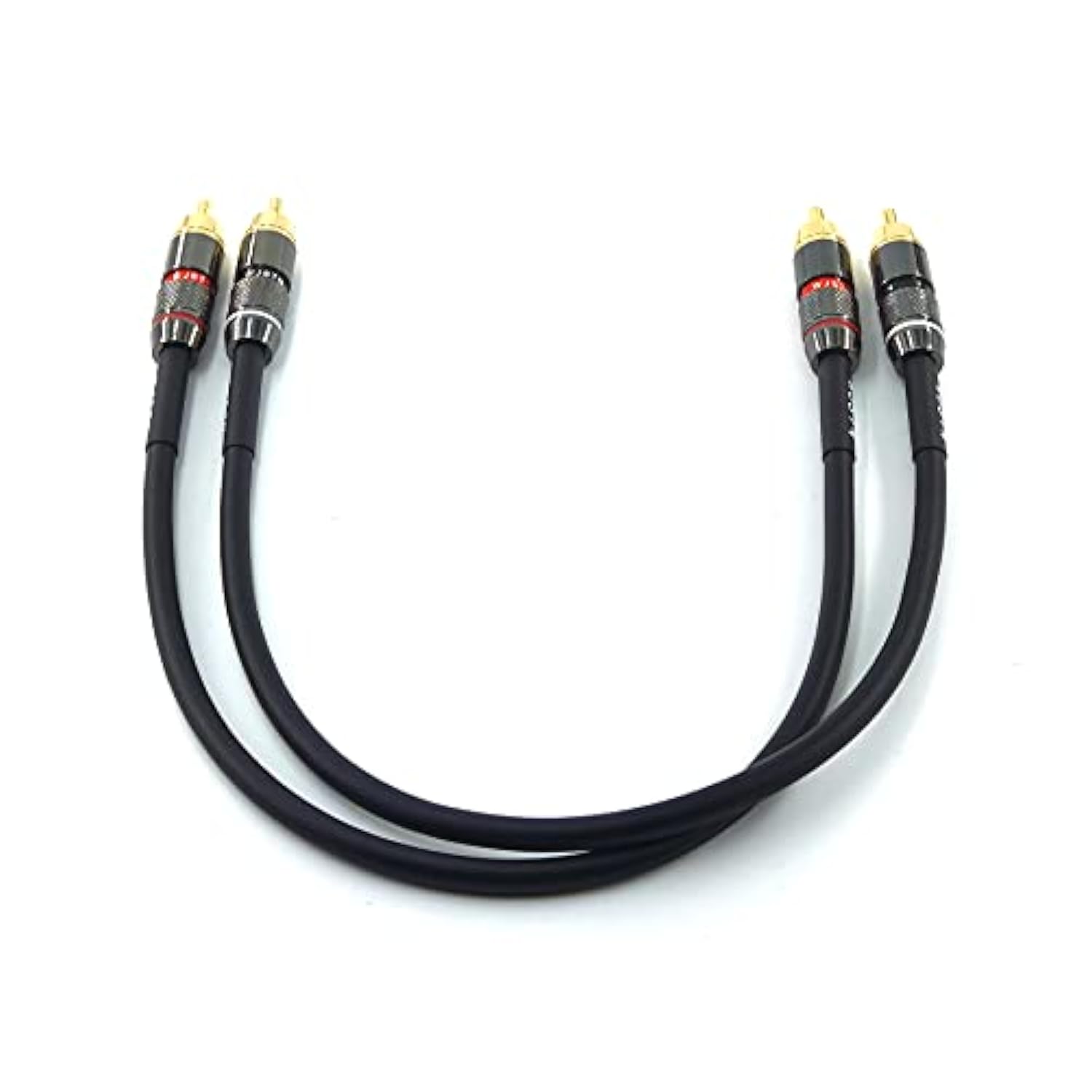 Rca To Rca Cable 1Ft Stereo Audio Cable,1Rca To 1Rca Cable Short Apply To With