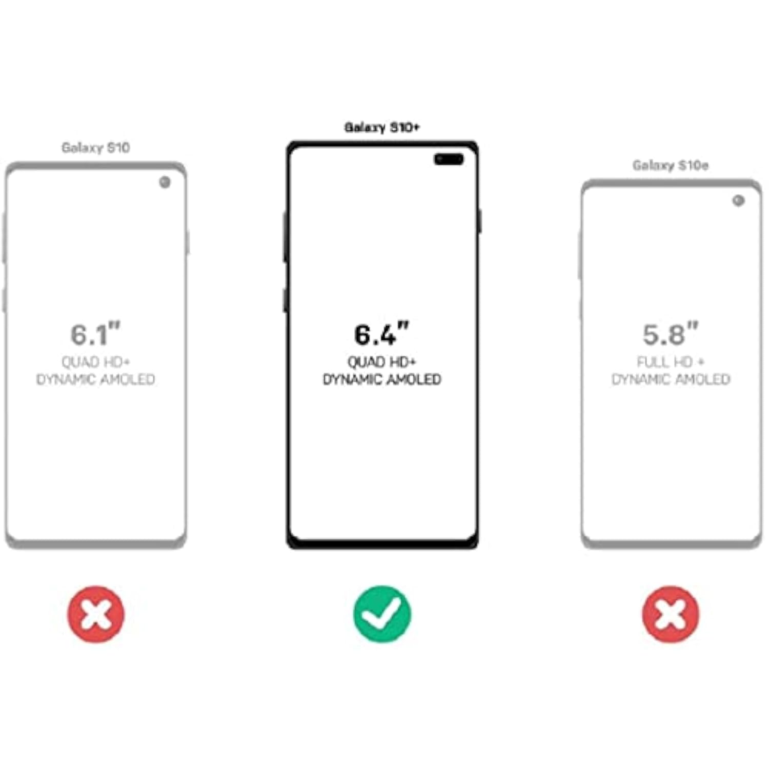 OtterBox Defender Series Screenless Edition Case for Galaxy S10+ (Only) - Case Only - Non-Retail Packaging - Big Sur (Pale Beige/Corsair)