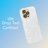 Sonix Case for iPhone 14 Pro | Compatible with MagSafe | 10ft Drop Tested | Pearl Tort